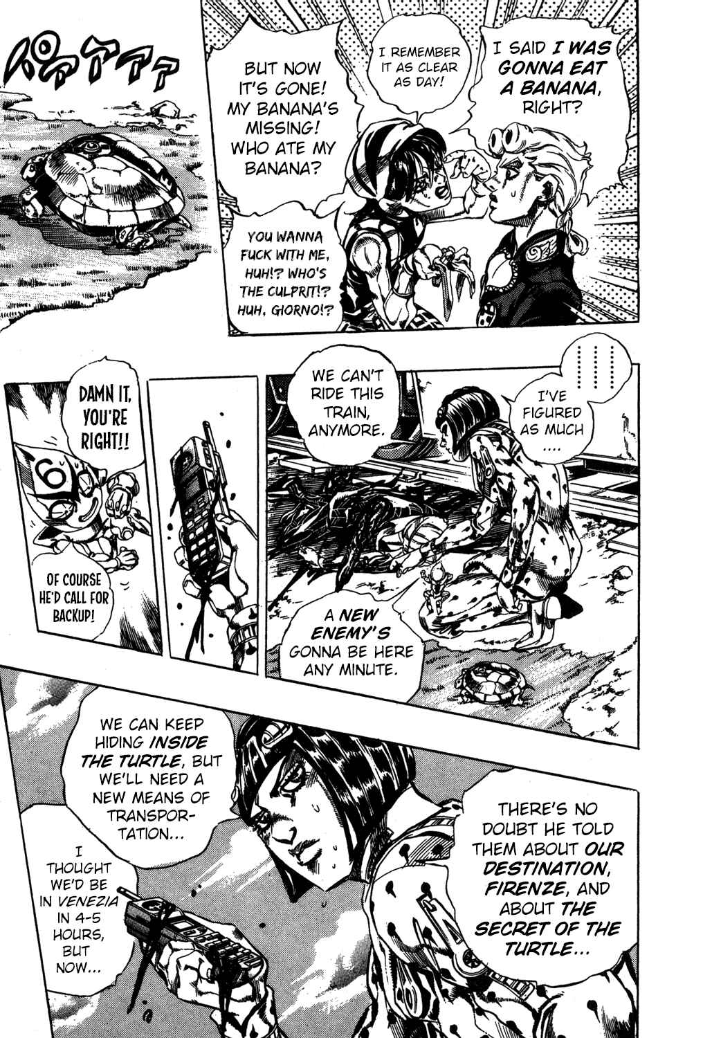 JoJo no Kimyou na Bouken: Part 5 - Ougon no Kaze Chapter 60 - Page 15
