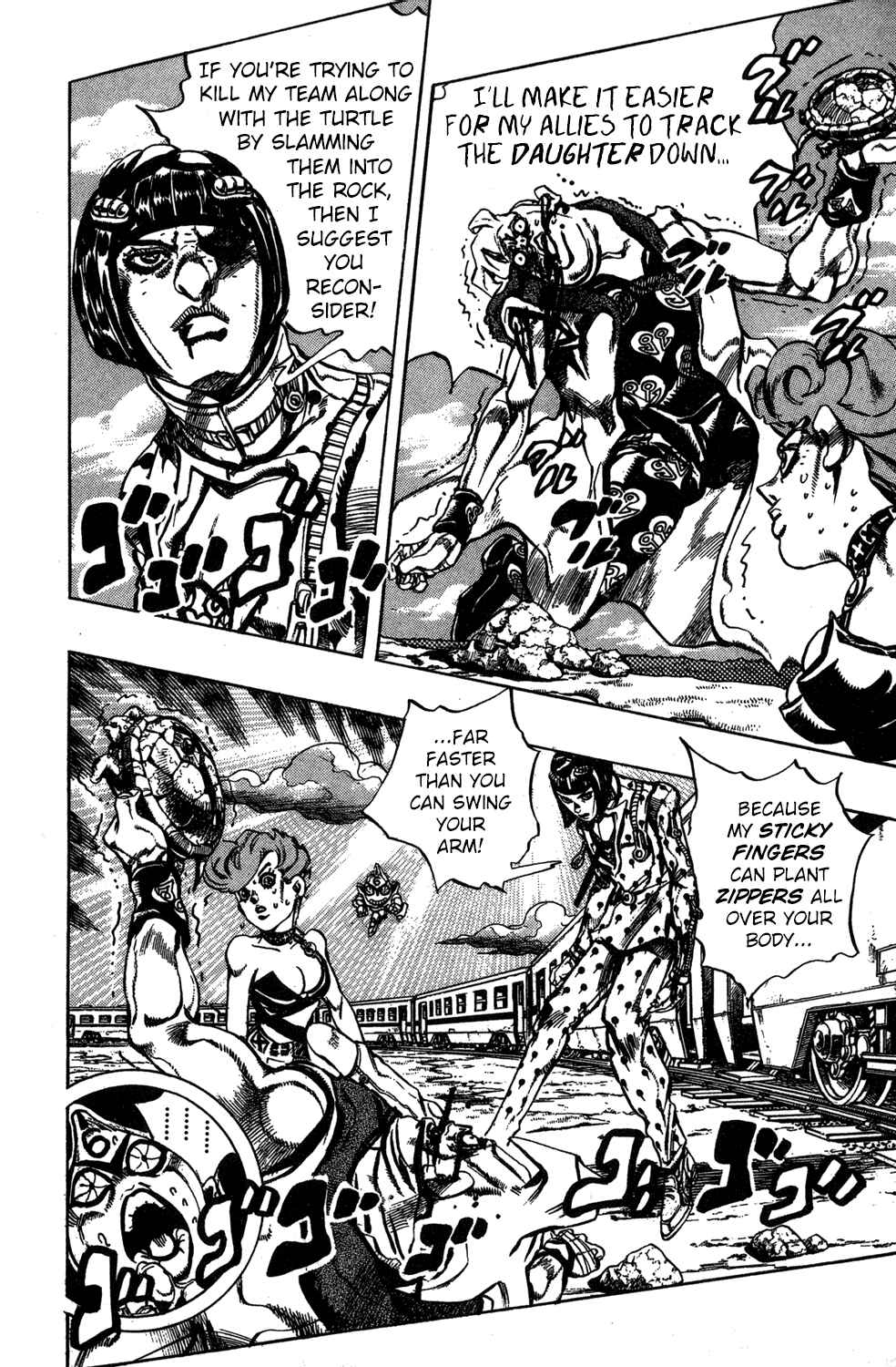 JoJo no Kimyou na Bouken: Part 5 - Ougon no Kaze Chapter 60 - Page 4