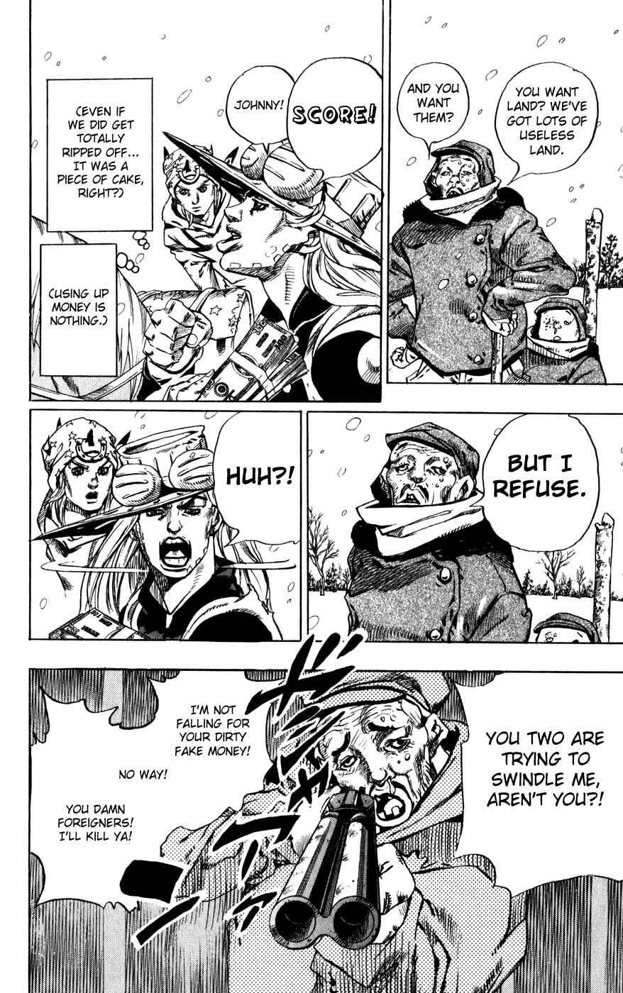 JoJo no Kimyou na Bouken: Part 7 - Steel Ball Run Chapter 46 - Page 10