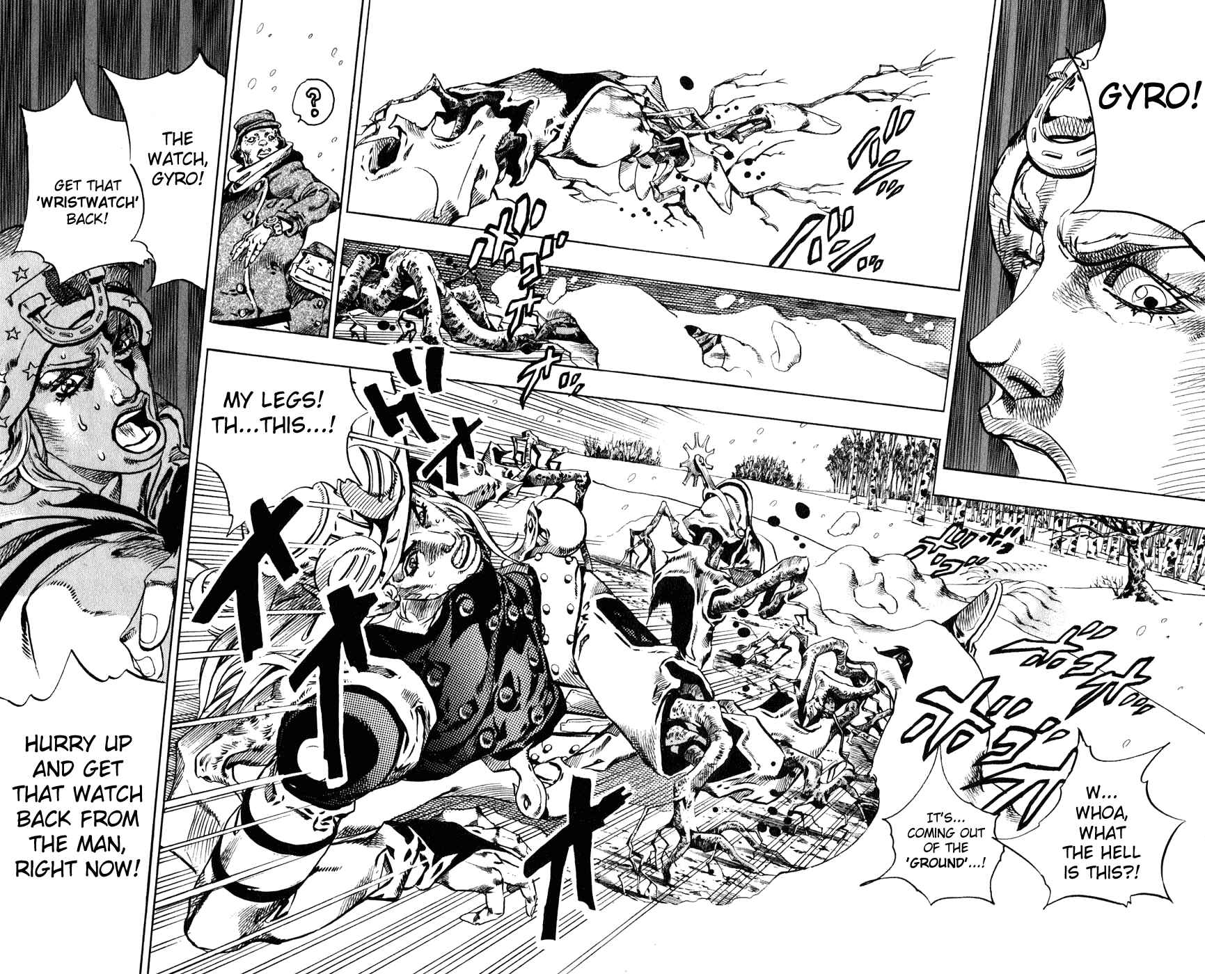 JoJo no Kimyou na Bouken: Part 7 - Steel Ball Run Chapter 46 - Page 14
