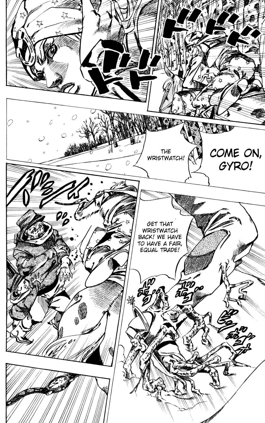 JoJo no Kimyou na Bouken: Part 7 - Steel Ball Run Chapter 46 - Page 18