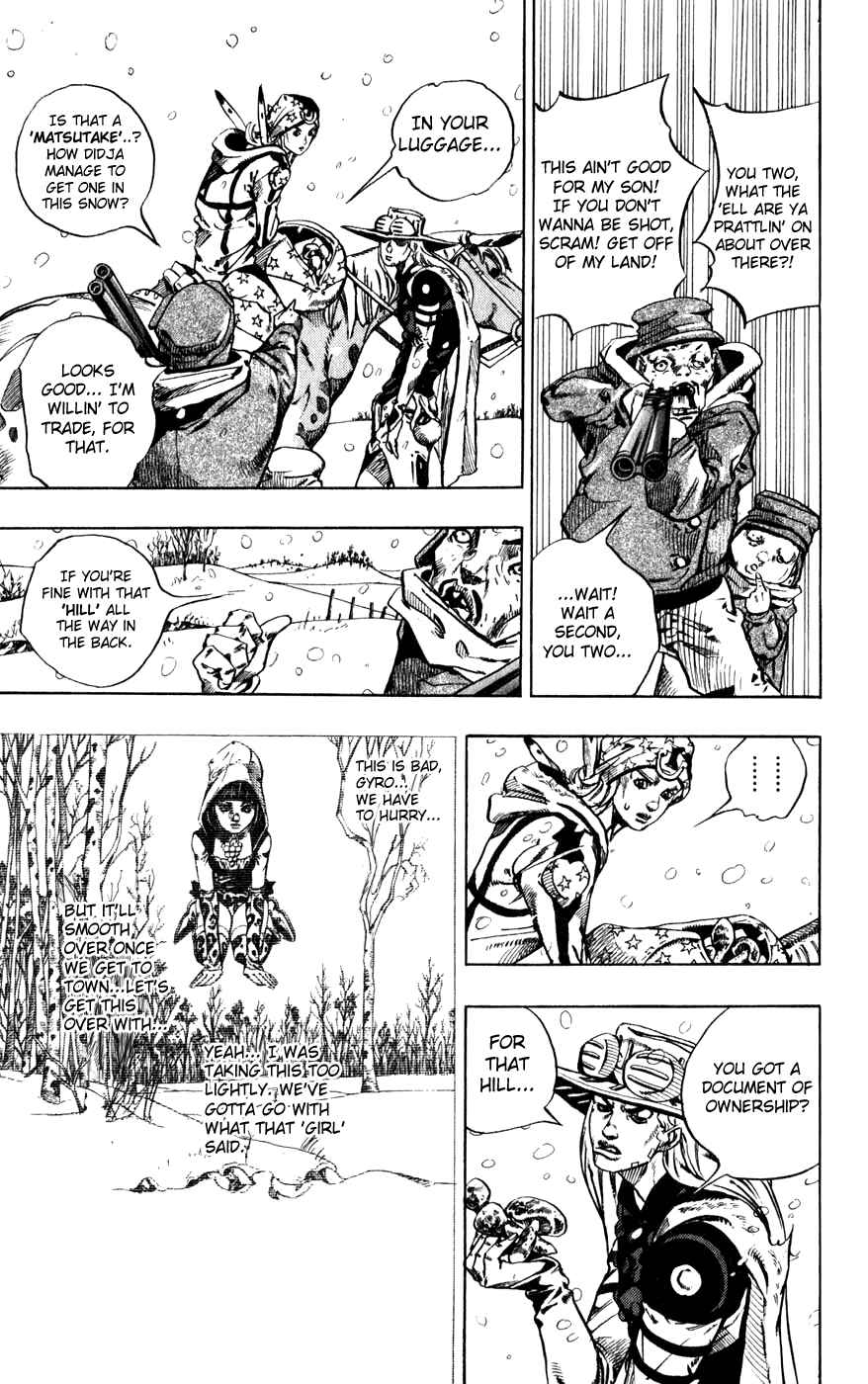 JoJo no Kimyou na Bouken: Part 7 - Steel Ball Run Chapter 46 - Page 21