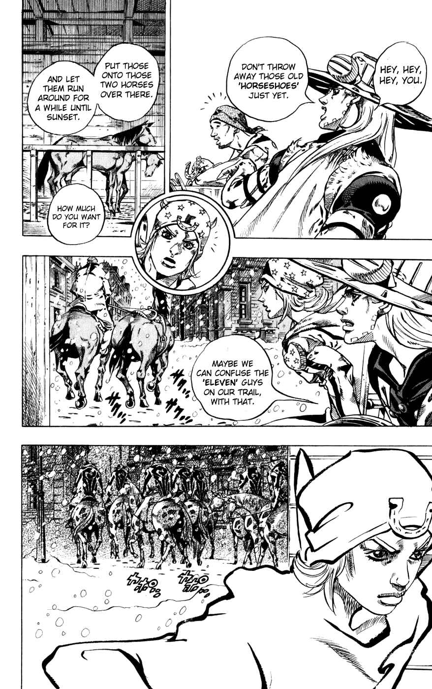 JoJo no Kimyou na Bouken: Part 7 - Steel Ball Run Chapter 46 - Page 23