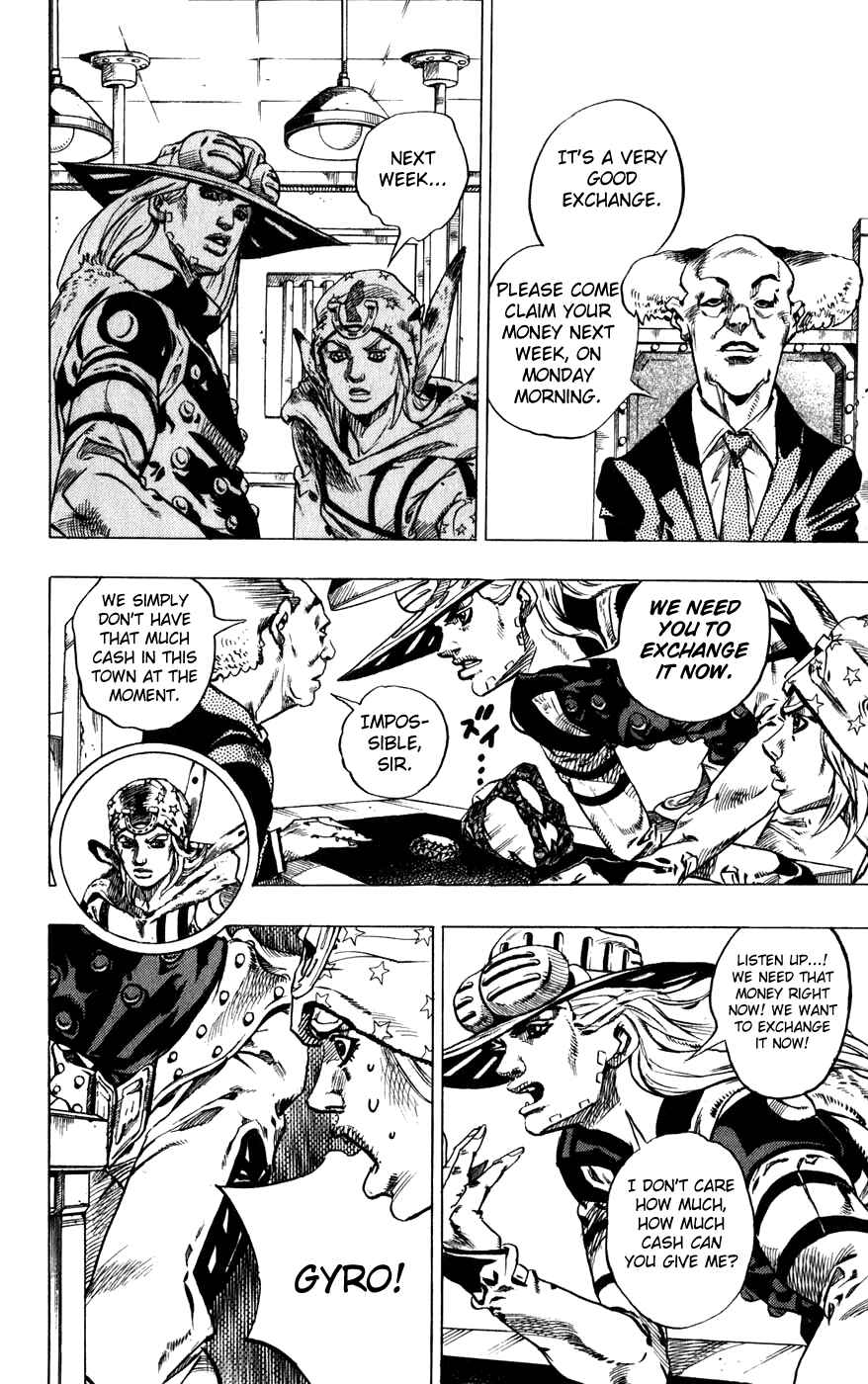 JoJo no Kimyou na Bouken: Part 7 - Steel Ball Run Chapter 46 - Page 25