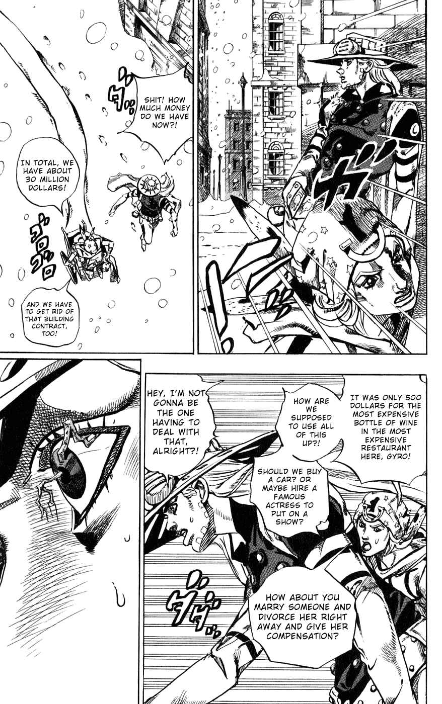 JoJo no Kimyou na Bouken: Part 7 - Steel Ball Run Chapter 46 - Page 32