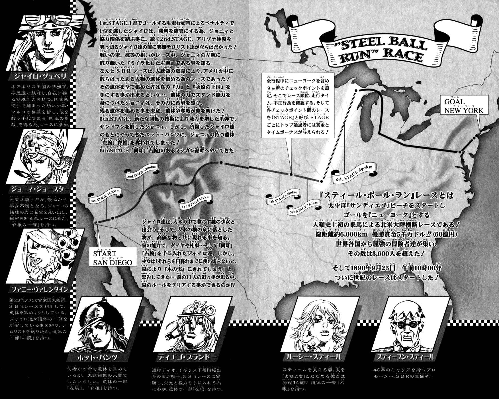 JoJo no Kimyou na Bouken: Part 7 - Steel Ball Run Chapter 46 - Page 4