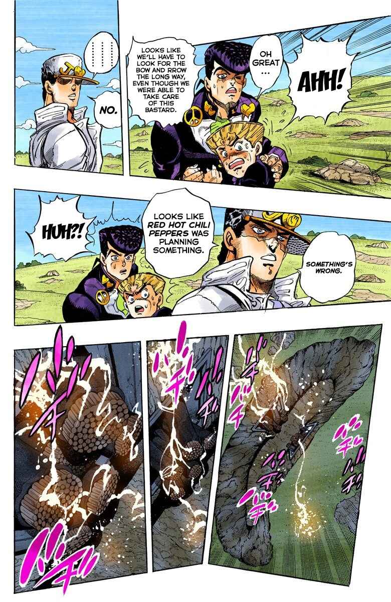 JoJo no Kimyou na Bouken: Part 4 - Diamond wa Kudakenai Color-ban Chapter 45 - Page 6