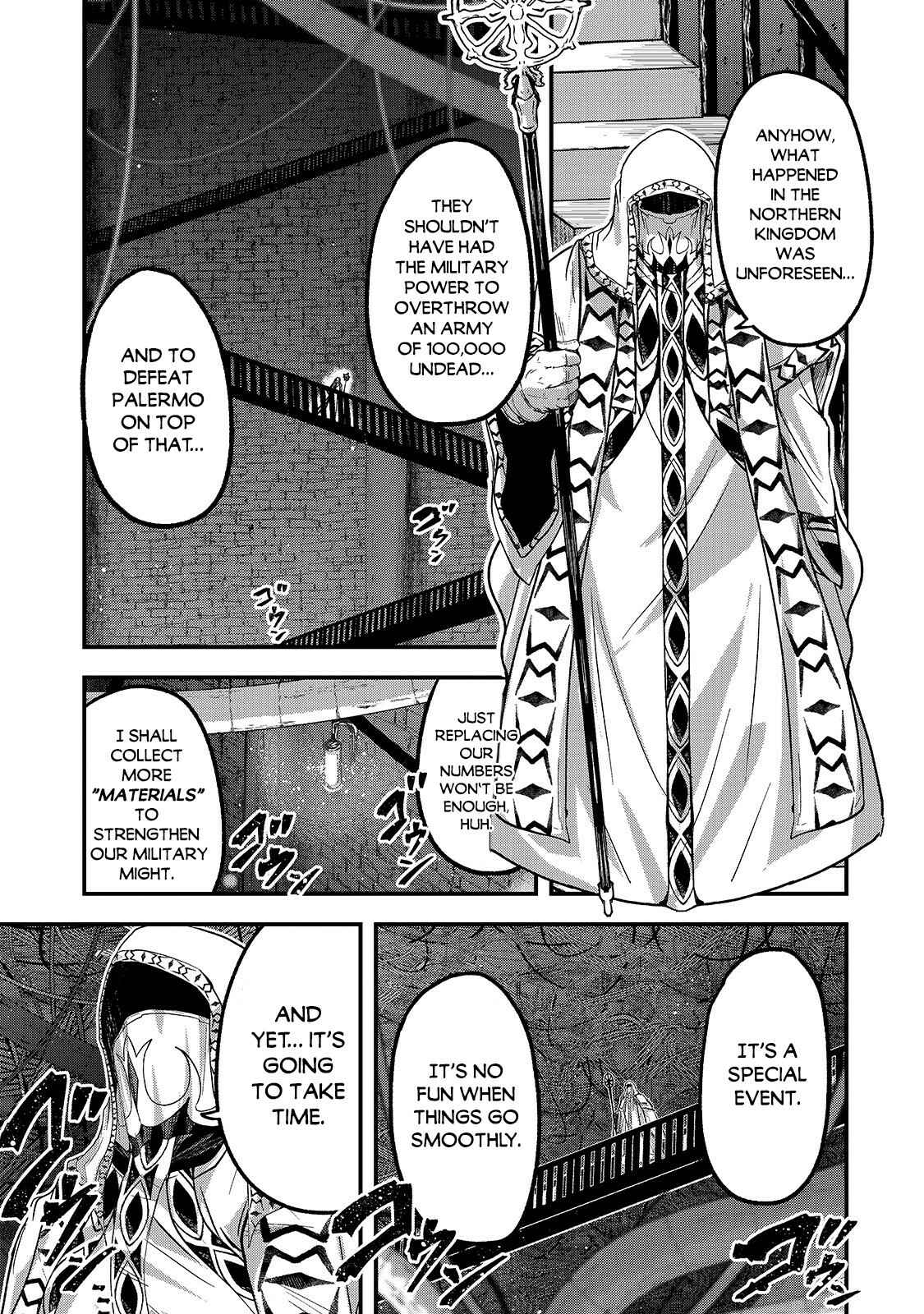 Gaikotsu Kishi-sama, Tadaima Isekai e Odekake-chuu Chapter 43 - Page 34