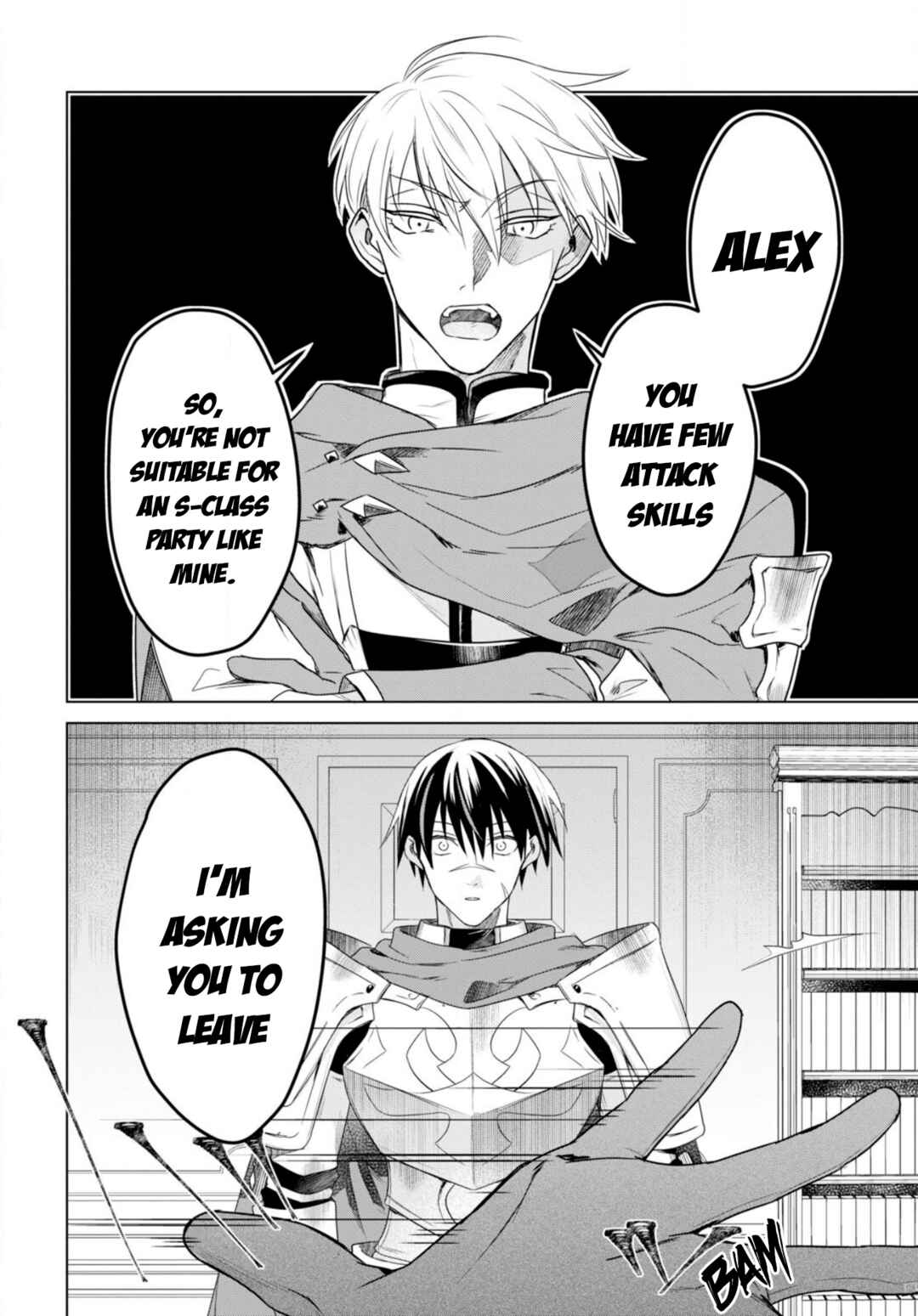 Kabeyaku nado Fuyou to Tsuihou Sareta S-kyuu Boukensha, "Dorei Kaihou" Skill o Kushi Shite Shijou Saikyou no Kunizukuri Chapter 1 - Page 9