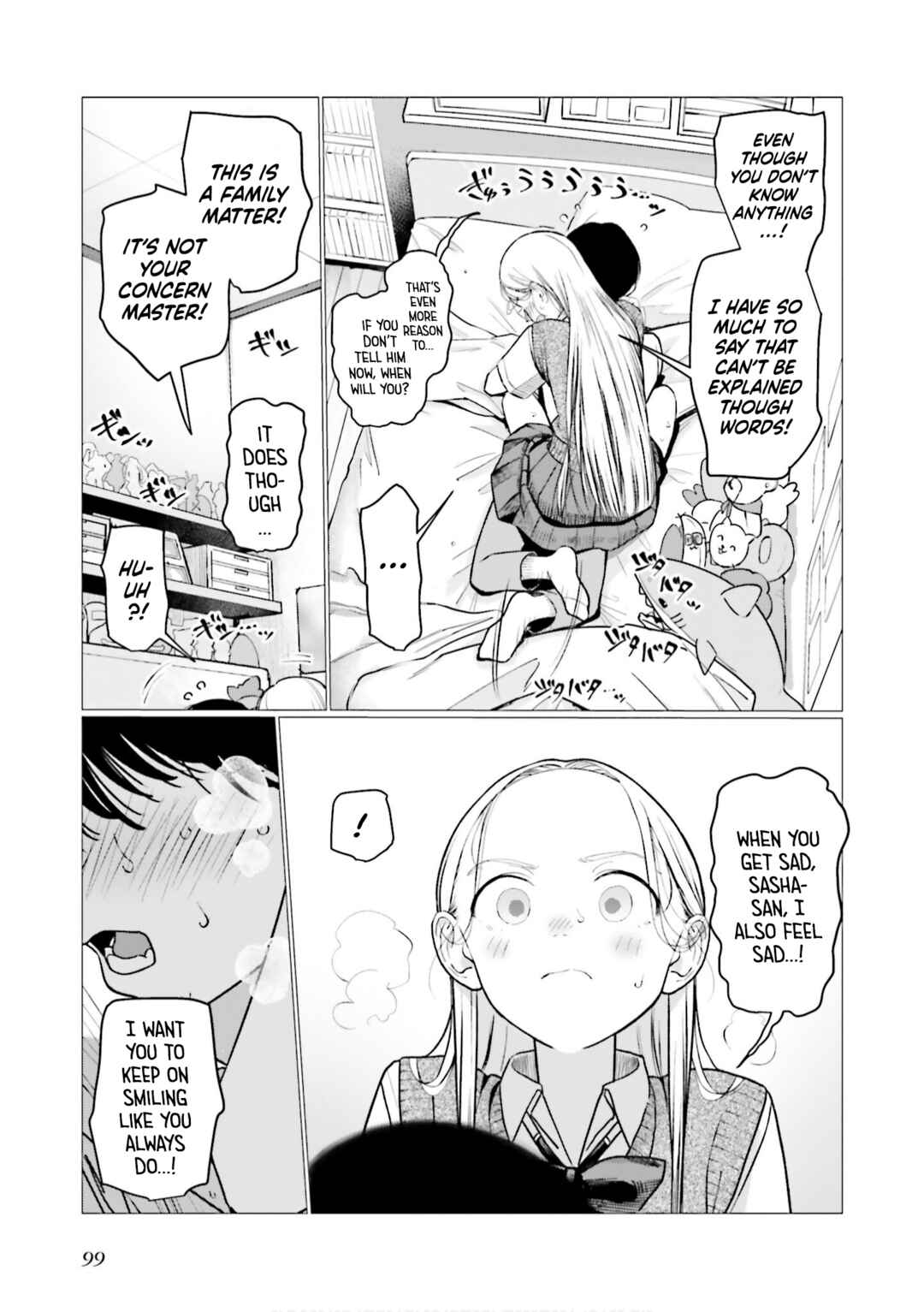 Sasha-chan to Classmate Otaku-kun Chapter 85 - Page 7
