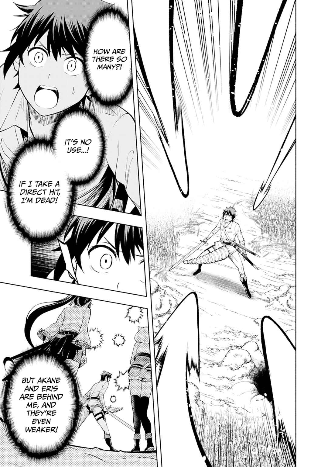 Eroge no Sekai de Slow Life ~Issho ni Isekai Teni shitekita Yarisaa no Daigakusei-tachi ni Tsuihou sareta node, Henkyou de Muteki ni Natte Shin no Heroine-tachi to Yoroshiku Yarimasu~ Chapter 18 - Page 13