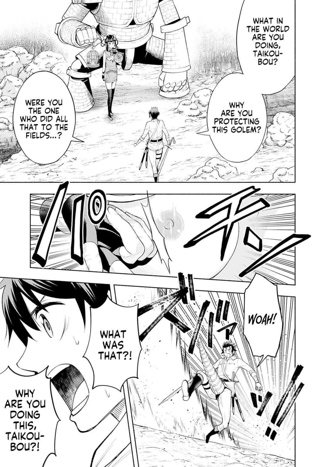 Eroge no Sekai de Slow Life ~Issho ni Isekai Teni shitekita Yarisaa no Daigakusei-tachi ni Tsuihou sareta node, Henkyou de Muteki ni Natte Shin no Heroine-tachi to Yoroshiku Yarimasu~ Chapter 18 - Page 3