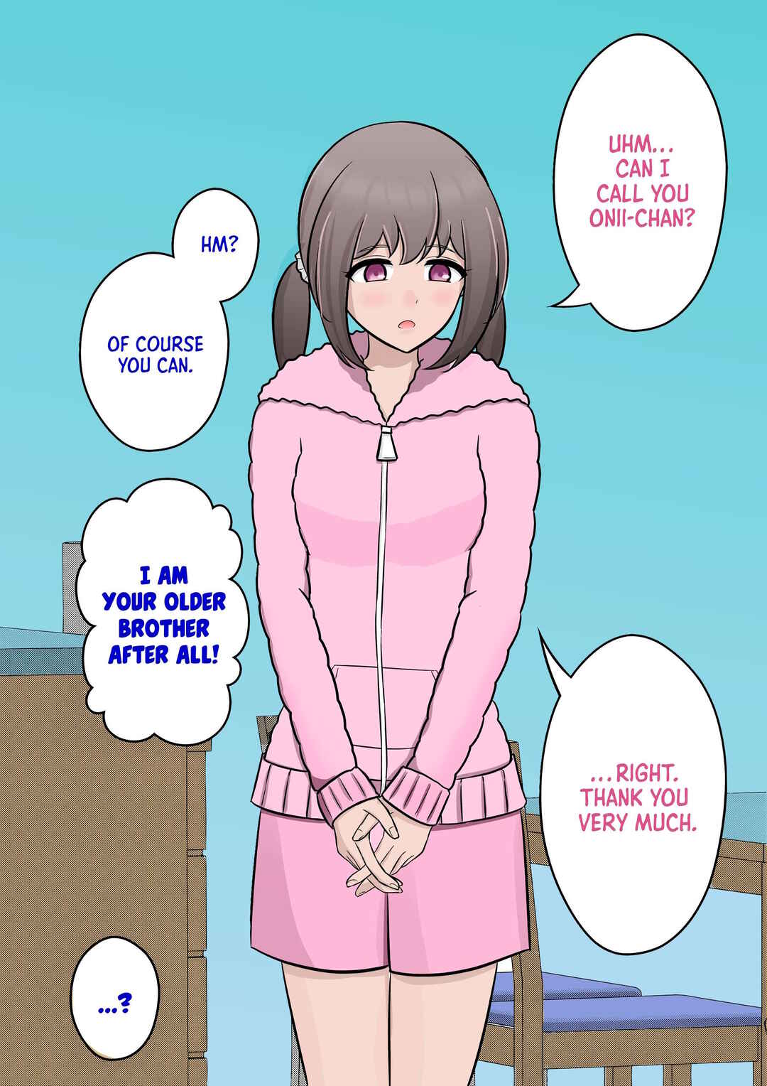 Danjo-hi 1:39 no Heikou Sekai wa Omoi no Hoka Futsuu (Fan Colored) Chapter 8 - Page 1