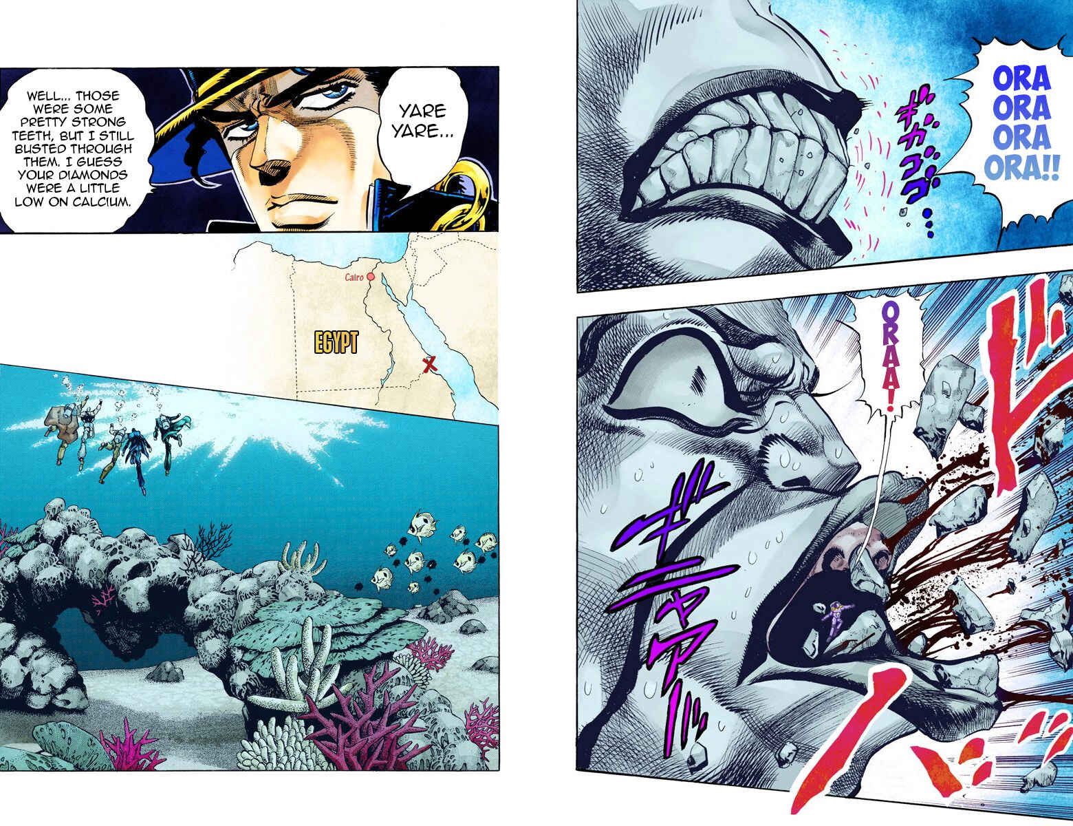 JoJo no Kimyou na Bouken: Part 3 - Stardust Crusaders Color-ban Chapter 69 - Page 10