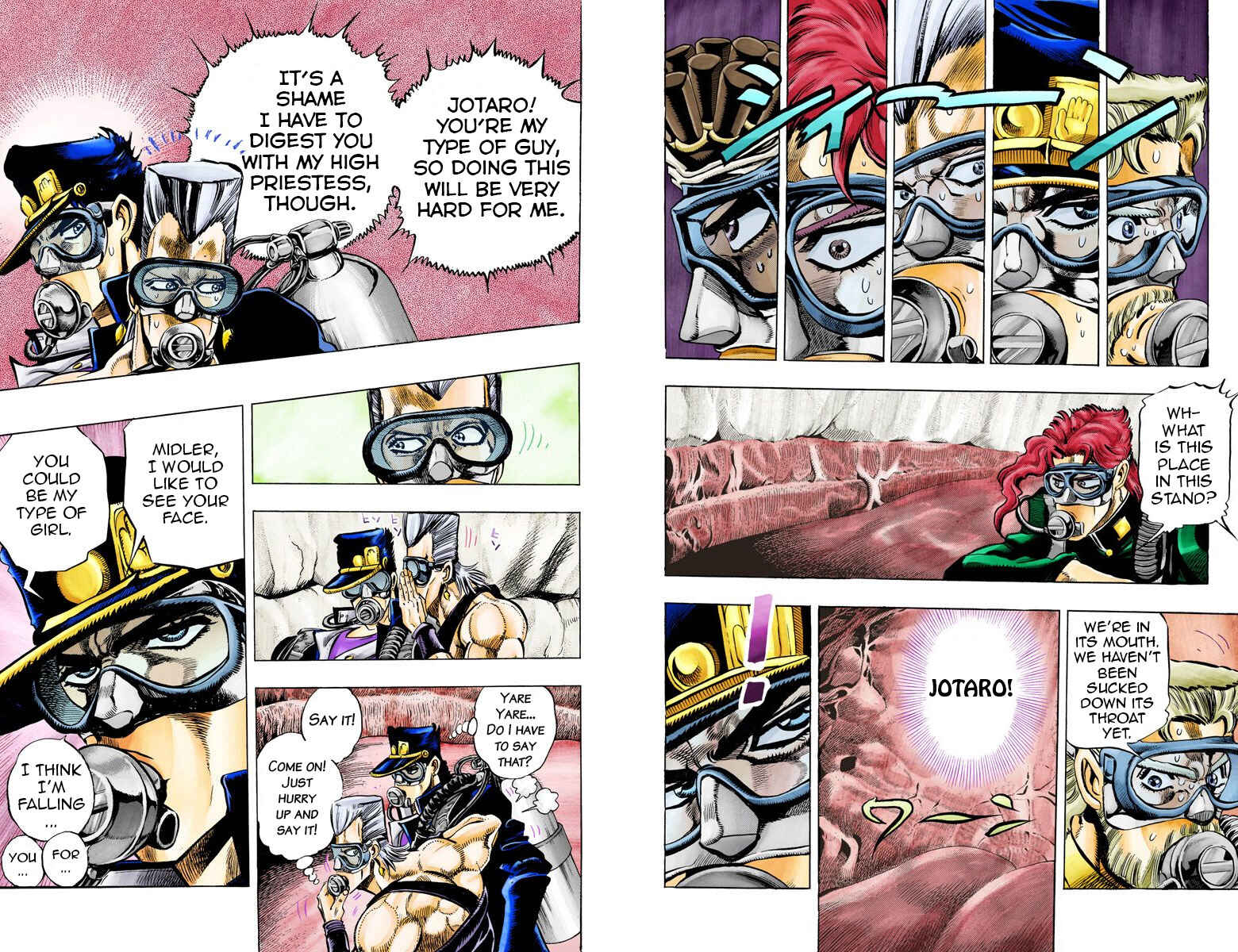 JoJo no Kimyou na Bouken: Part 3 - Stardust Crusaders Color-ban Chapter 69 - Page 4