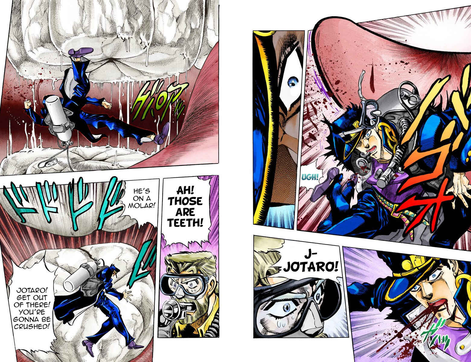 JoJo no Kimyou na Bouken: Part 3 - Stardust Crusaders Color-ban Chapter 69 - Page 6