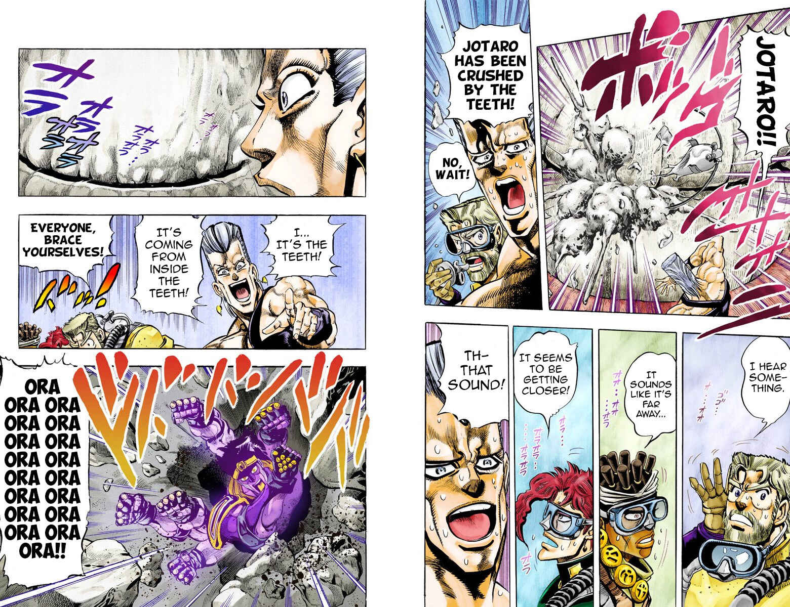 JoJo no Kimyou na Bouken: Part 3 - Stardust Crusaders Color-ban Chapter 69 - Page 8
