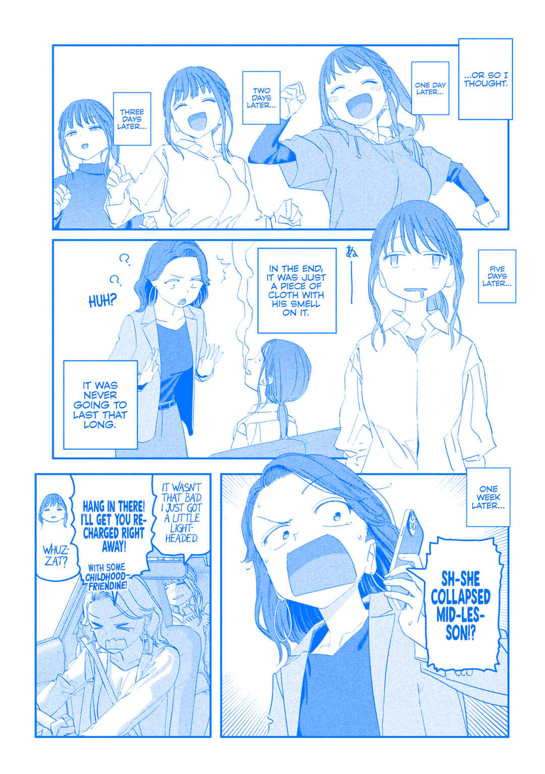 Getsuyoubi no Tawawa (Blue) (Fan Colored) Chapter 99 - Page 8