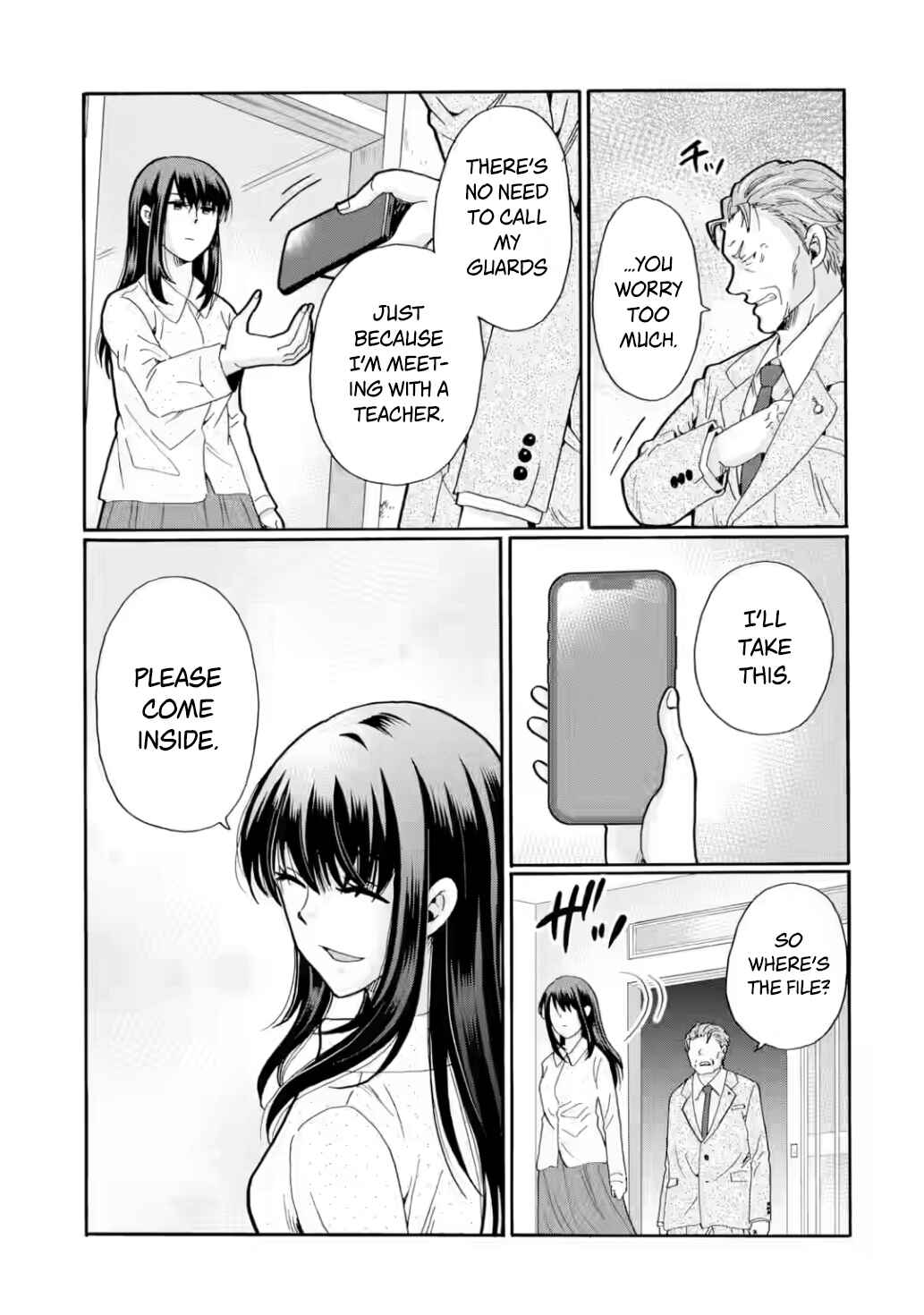 Sensei, Bokutachi wa Koroshiteimasen. Chapter 30 - Page 3