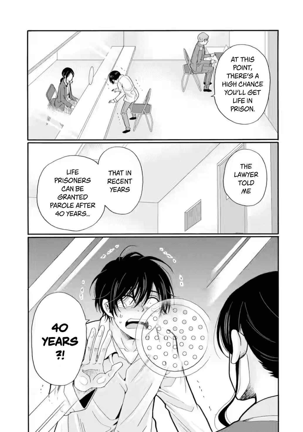 Sensei, Bokutachi wa Koroshiteimasen. Chapter 30 - Page 35