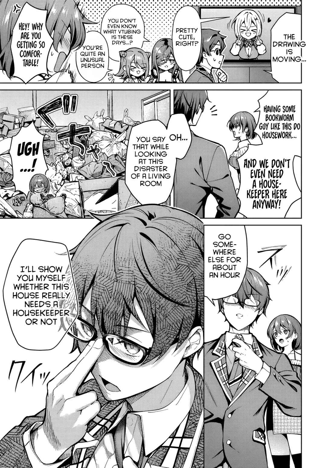 Tier 1 Shimai - Yuumei Yonshimai wa Boku nashi de wa Ikirarenai Chapter 1 - Page 26