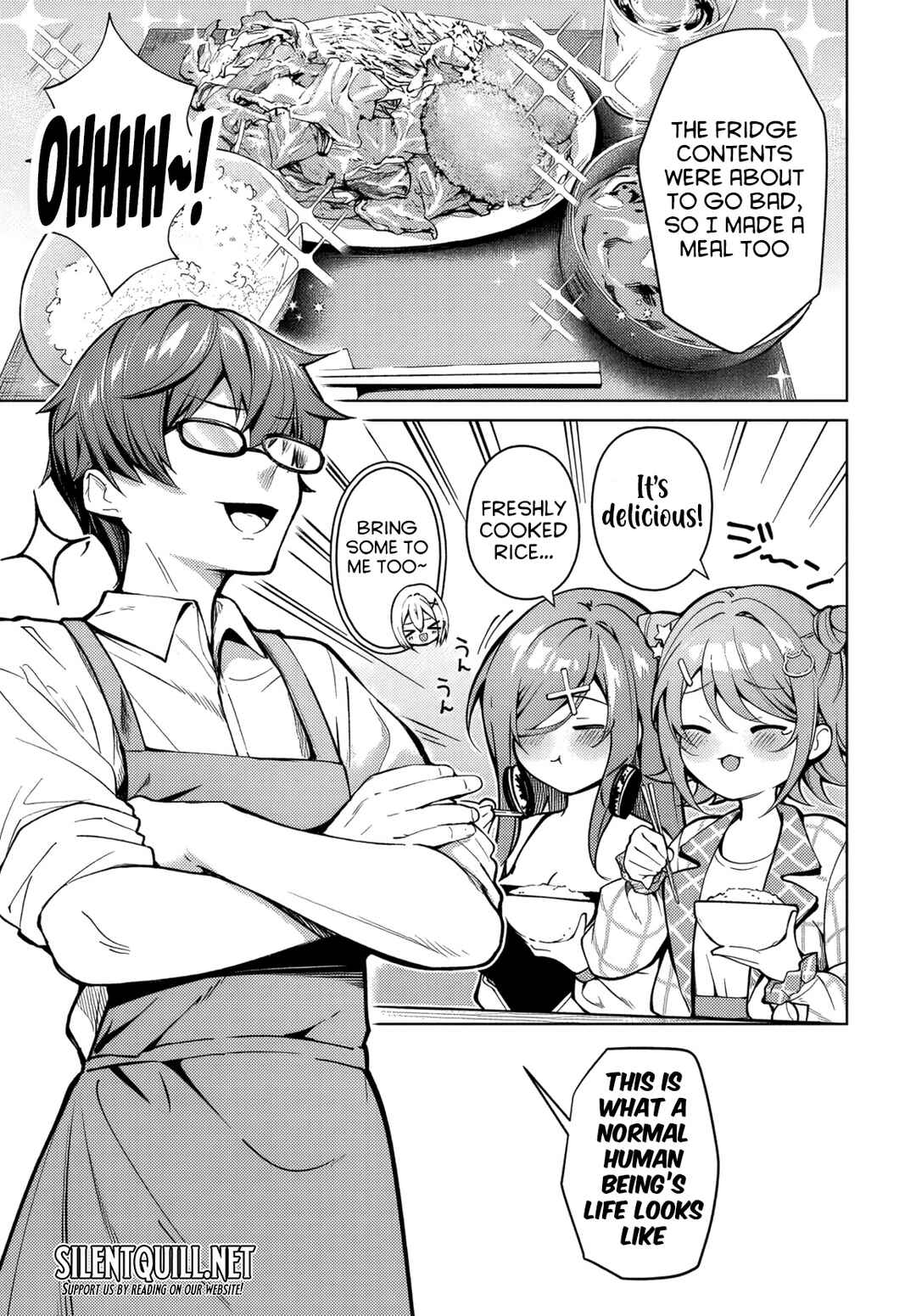 Tier 1 Shimai - Yuumei Yonshimai wa Boku nashi de wa Ikirarenai Chapter 1 - Page 28
