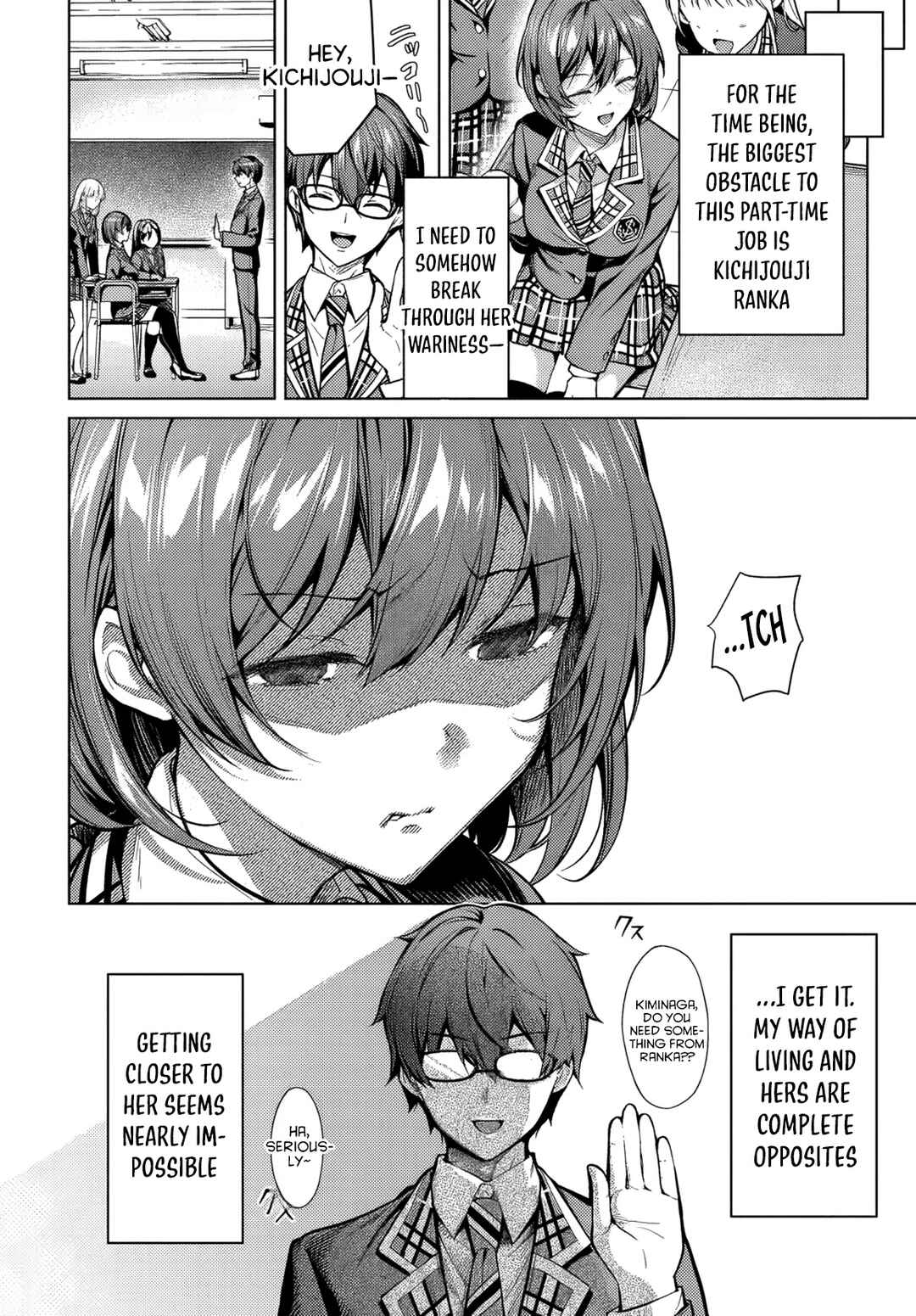 Tier 1 Shimai - Yuumei Yonshimai wa Boku nashi de wa Ikirarenai Chapter 1 - Page 37
