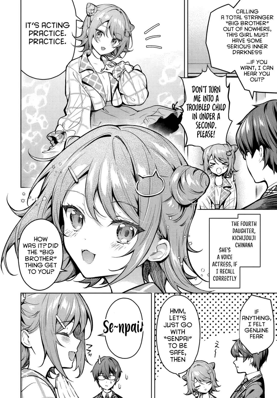 Tier 1 Shimai - Yuumei Yonshimai wa Boku nashi de wa Ikirarenai Chapter 1 - Page 39