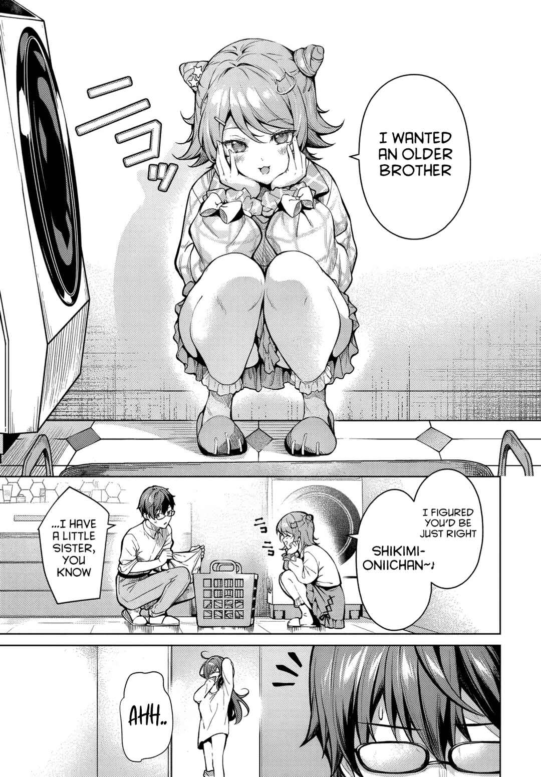Tier 1 Shimai - Yuumei Yonshimai wa Boku nashi de wa Ikirarenai Chapter 1 - Page 42
