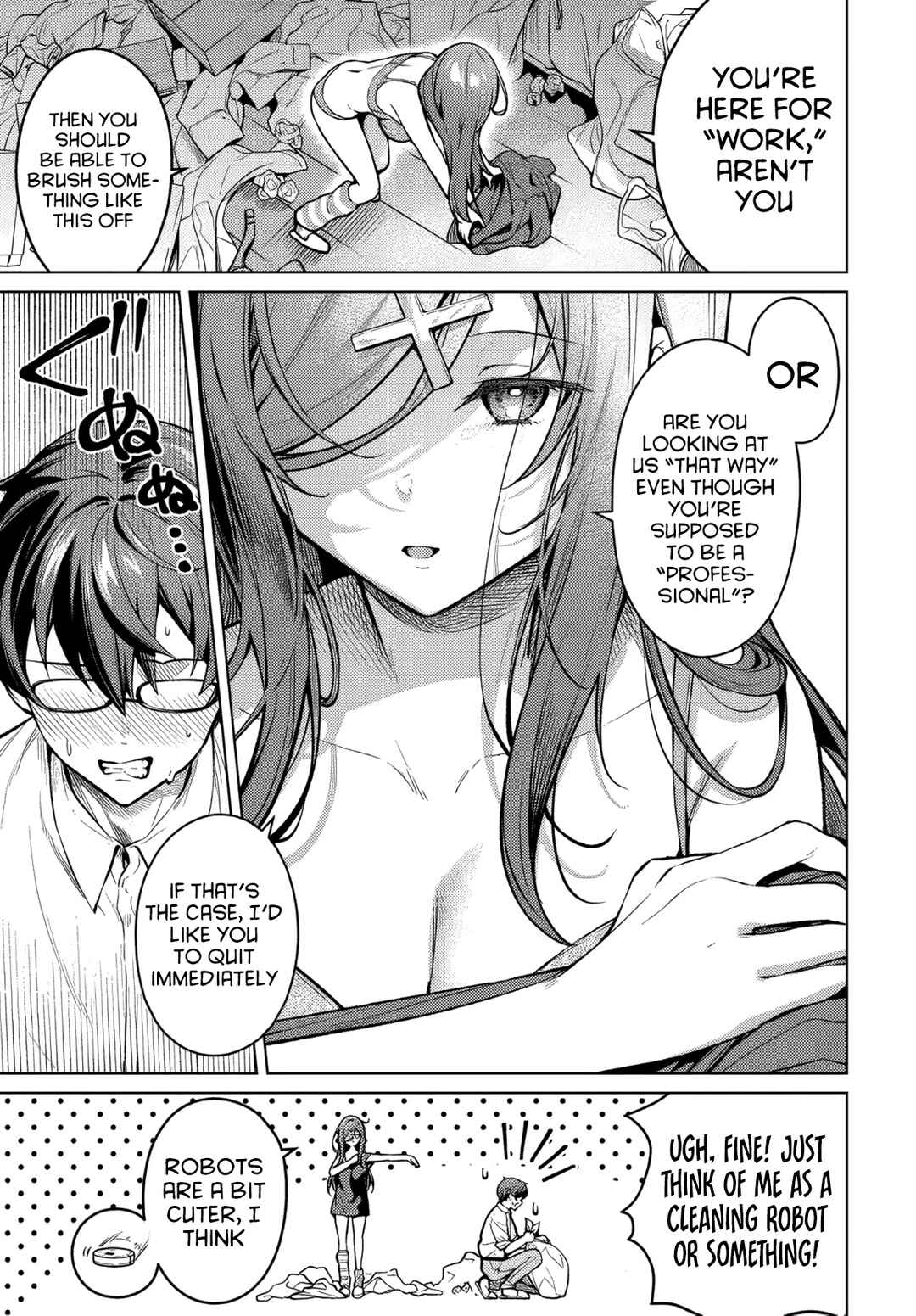 Tier 1 Shimai - Yuumei Yonshimai wa Boku nashi de wa Ikirarenai Chapter 1 - Page 46