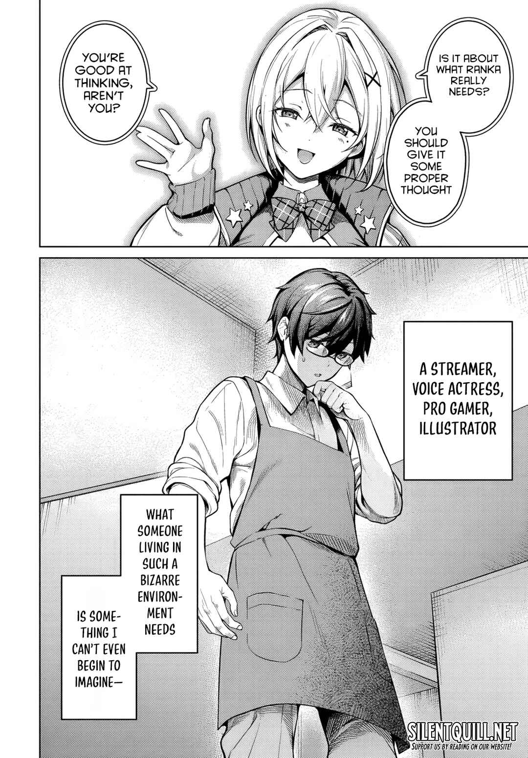 Tier 1 Shimai - Yuumei Yonshimai wa Boku nashi de wa Ikirarenai Chapter 1 - Page 53