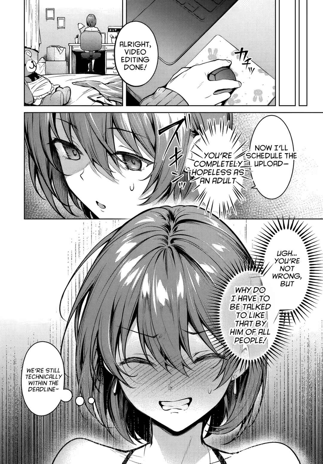 Tier 1 Shimai - Yuumei Yonshimai wa Boku nashi de wa Ikirarenai Chapter 1 - Page 57