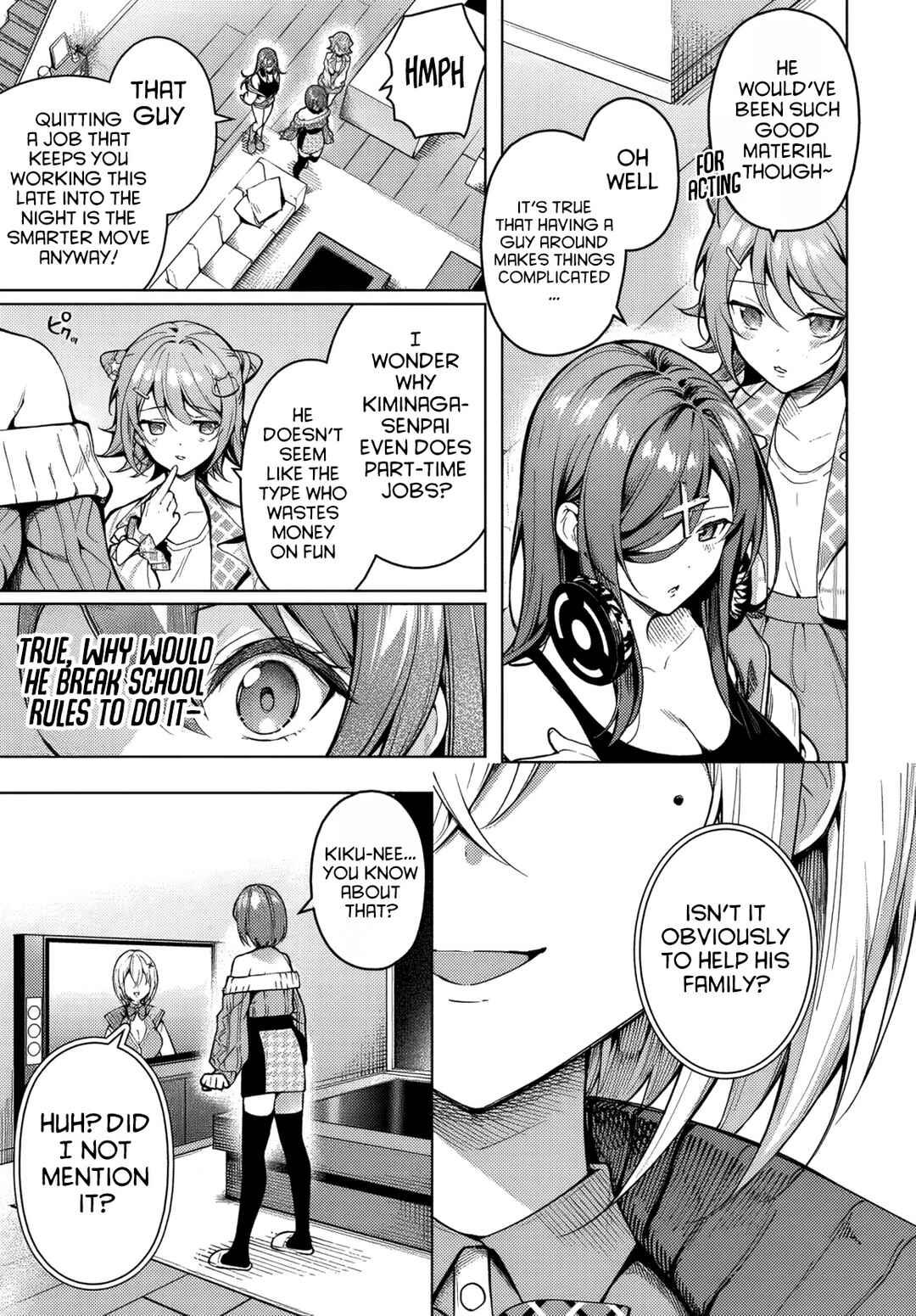 Tier 1 Shimai - Yuumei Yonshimai wa Boku nashi de wa Ikirarenai Chapter 1 - Page 64