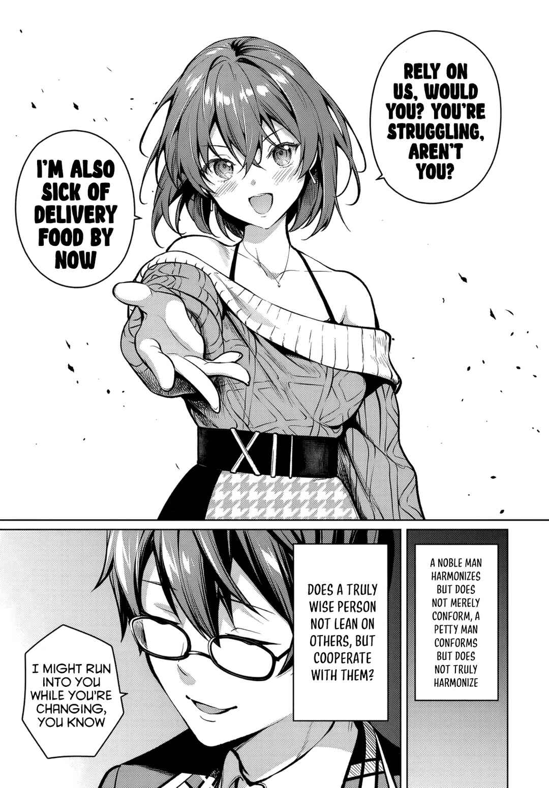 Tier 1 Shimai - Yuumei Yonshimai wa Boku nashi de wa Ikirarenai Chapter 1 - Page 72