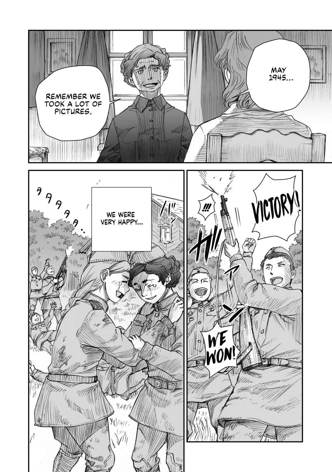 Sensou wa Onna no Kao wo Shiteinai Chapter 16.3 - Page 16