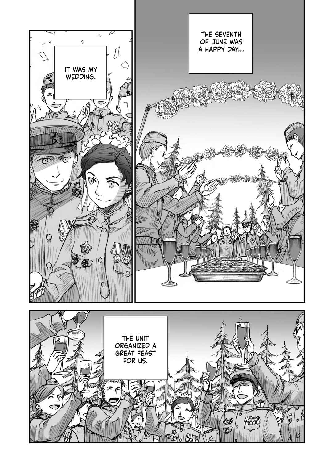 Sensou wa Onna no Kao wo Shiteinai Chapter 16.3 - Page 19