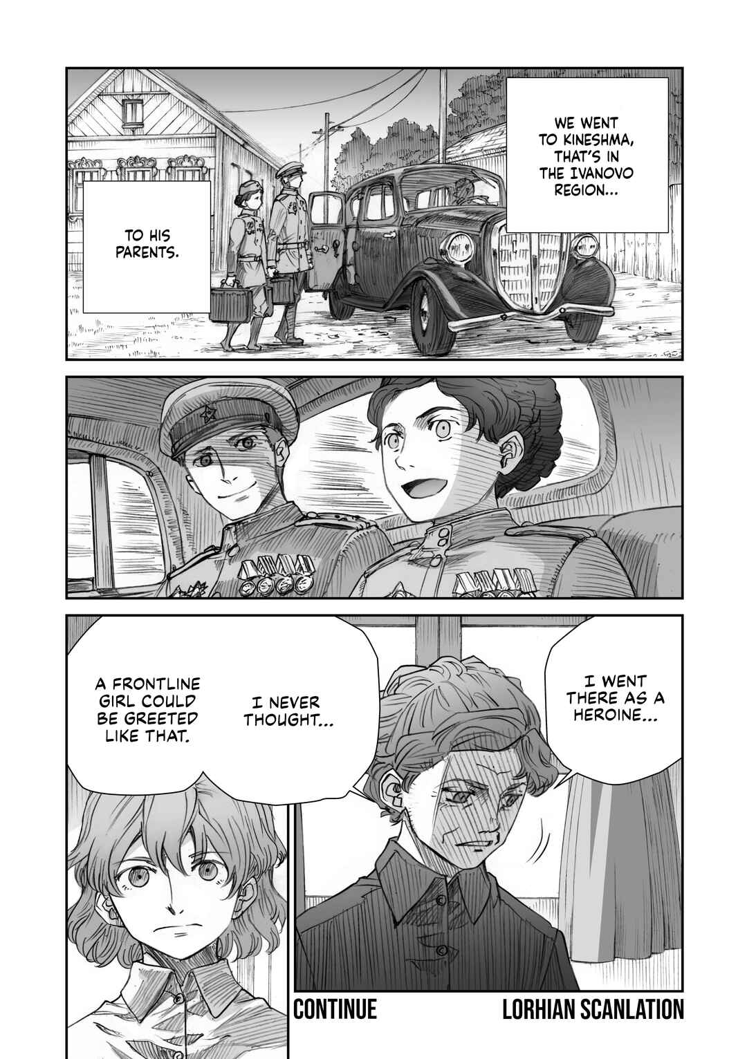 Sensou wa Onna no Kao wo Shiteinai Chapter 16.3 - Page 21