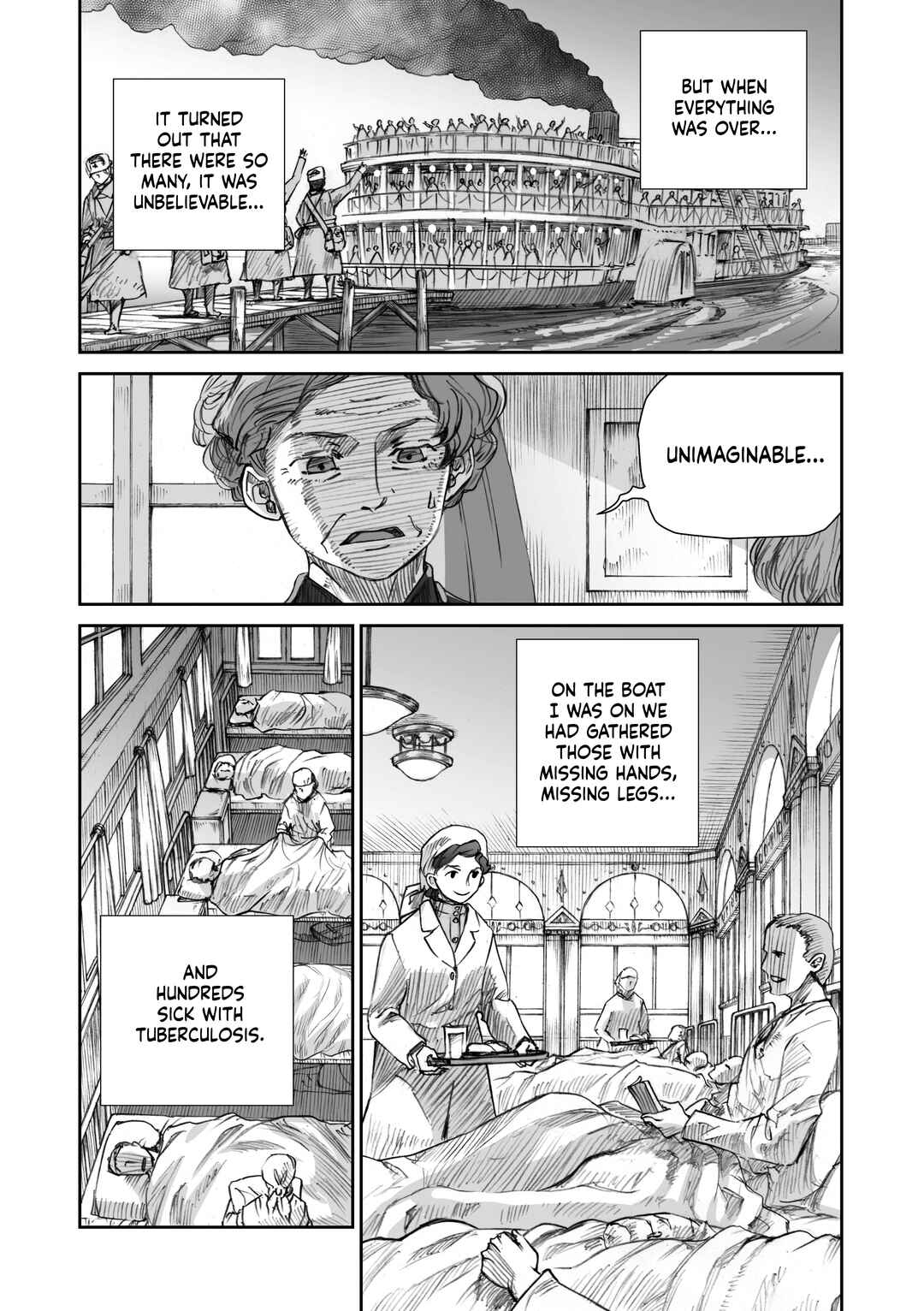 Sensou wa Onna no Kao wo Shiteinai Chapter 16.3 - Page 6