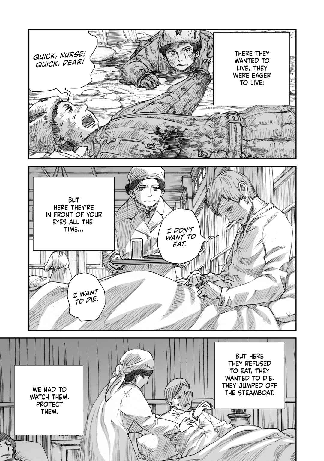 Sensou wa Onna no Kao wo Shiteinai Chapter 16.3 - Page 9