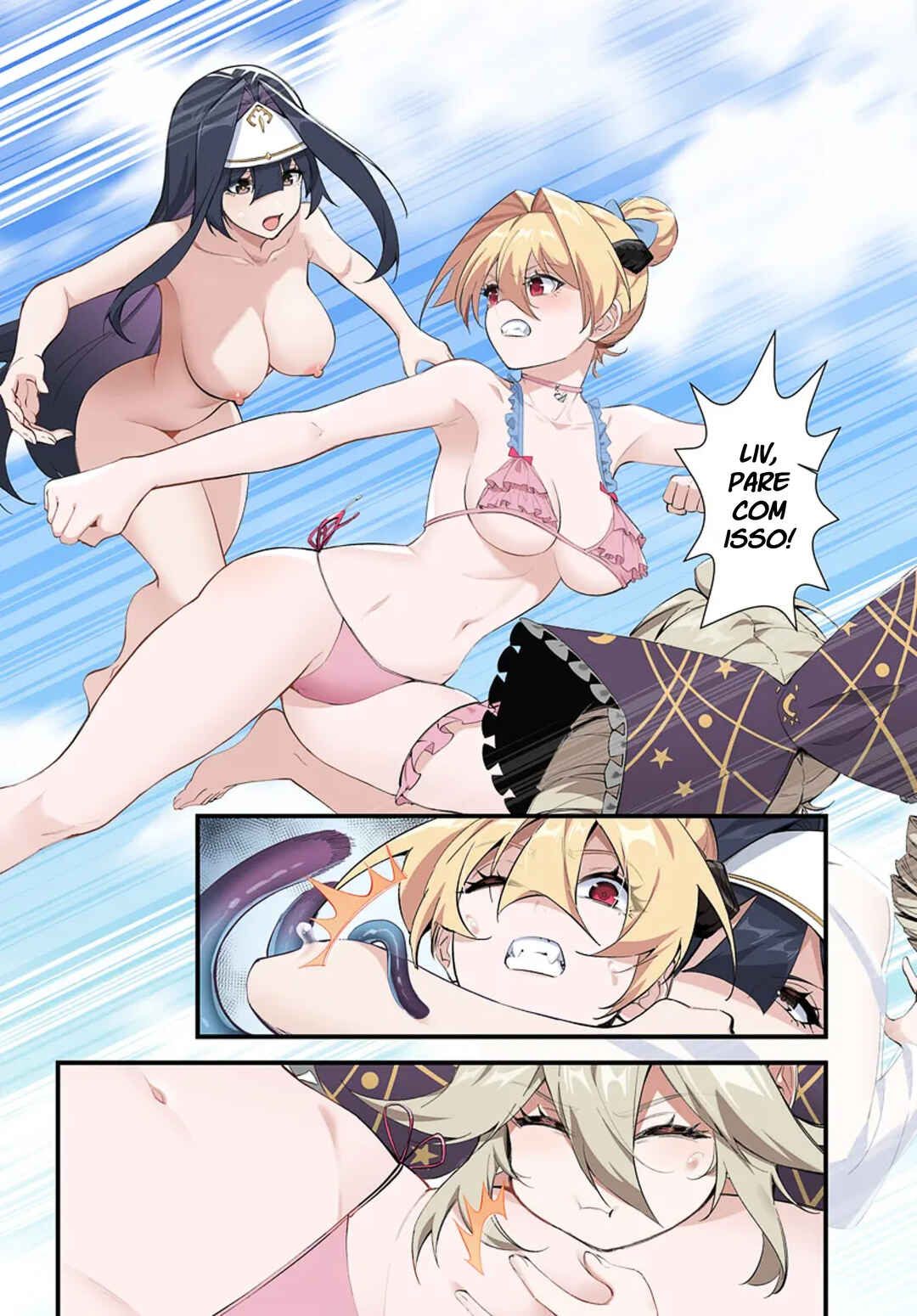 Jashinkankin Harem de Isekai Seifuku! Chapter 7.1 - Page 12
