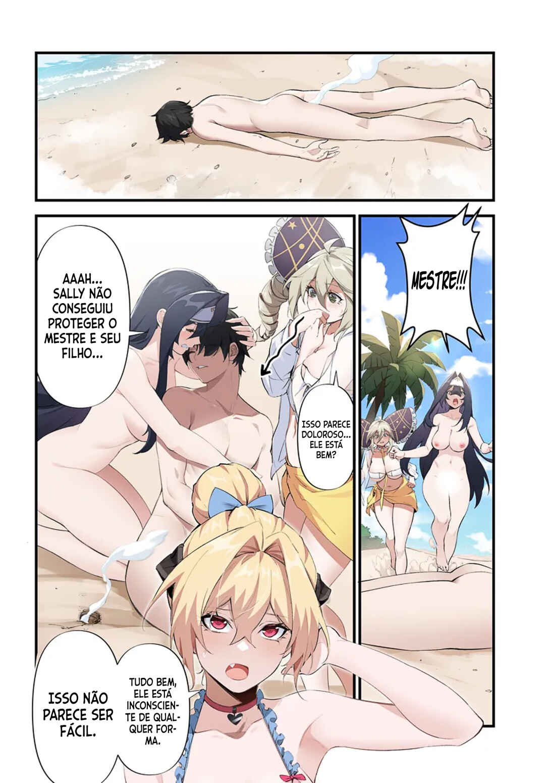 Jashinkankin Harem de Isekai Seifuku! Chapter 7.1 - Page 14