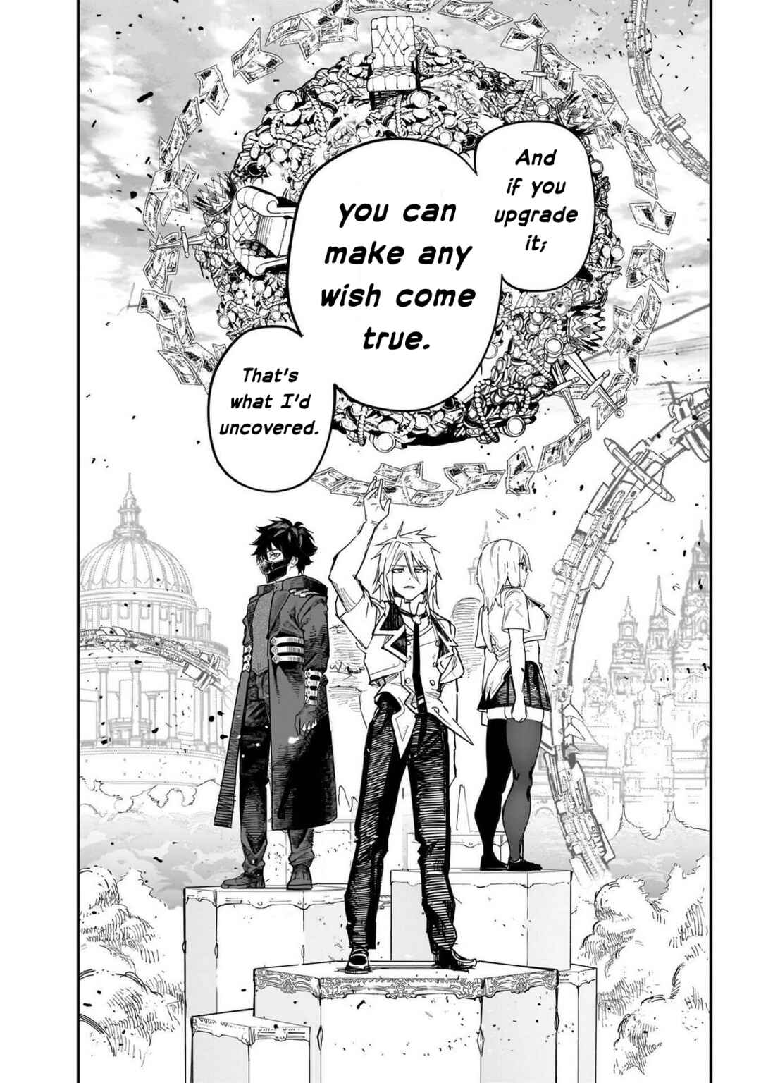 Wazawai no Avalon: Game Saijaku no Akuyaku Debu ni Ten'i Shita kedo, Ore dake "Yasereba Tsuyokute New Game" na Sekai datta no de, Saisoku Level Up & Hametsu Flag Kaihi de Kage no Eiyuu o Mezashimasu Chapter 86 - Page 14