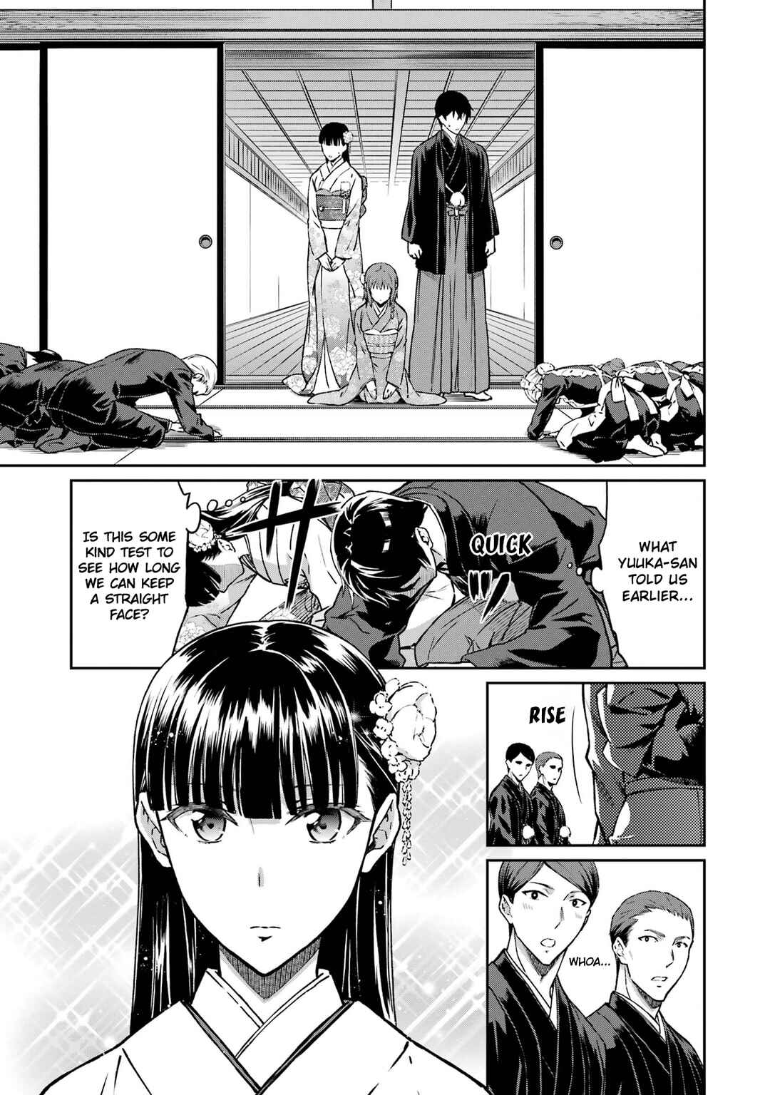 Mahouka Koukou no Rettousei - Yotsuba Keishou-hen Chapter 25 - Page 13