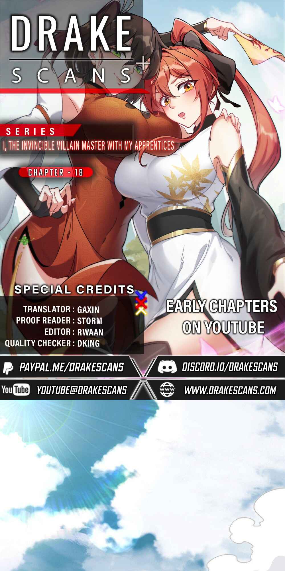 I, The Invincible Villain Master With My Apprentices Chapter 18 - Page 1