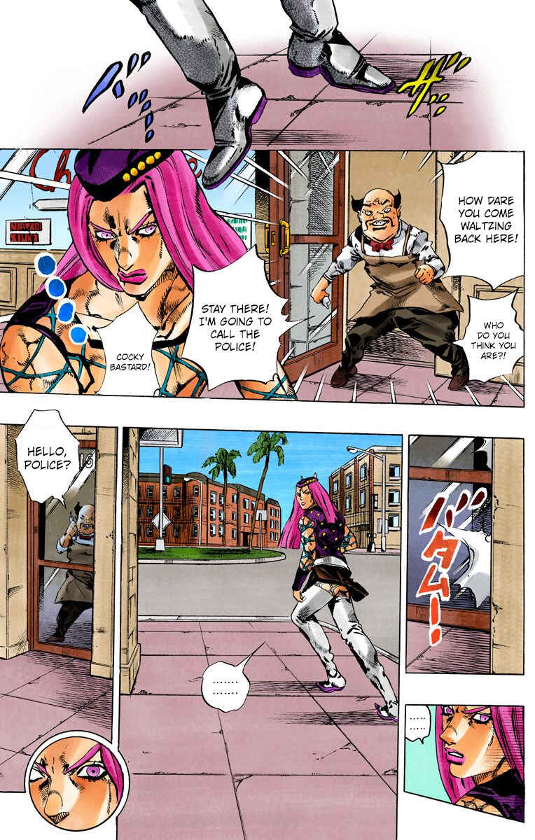 JoJo no Kimyou na Bouken: Part 6 - Stone Ocean Color-ban Chapter 107 - Page 4