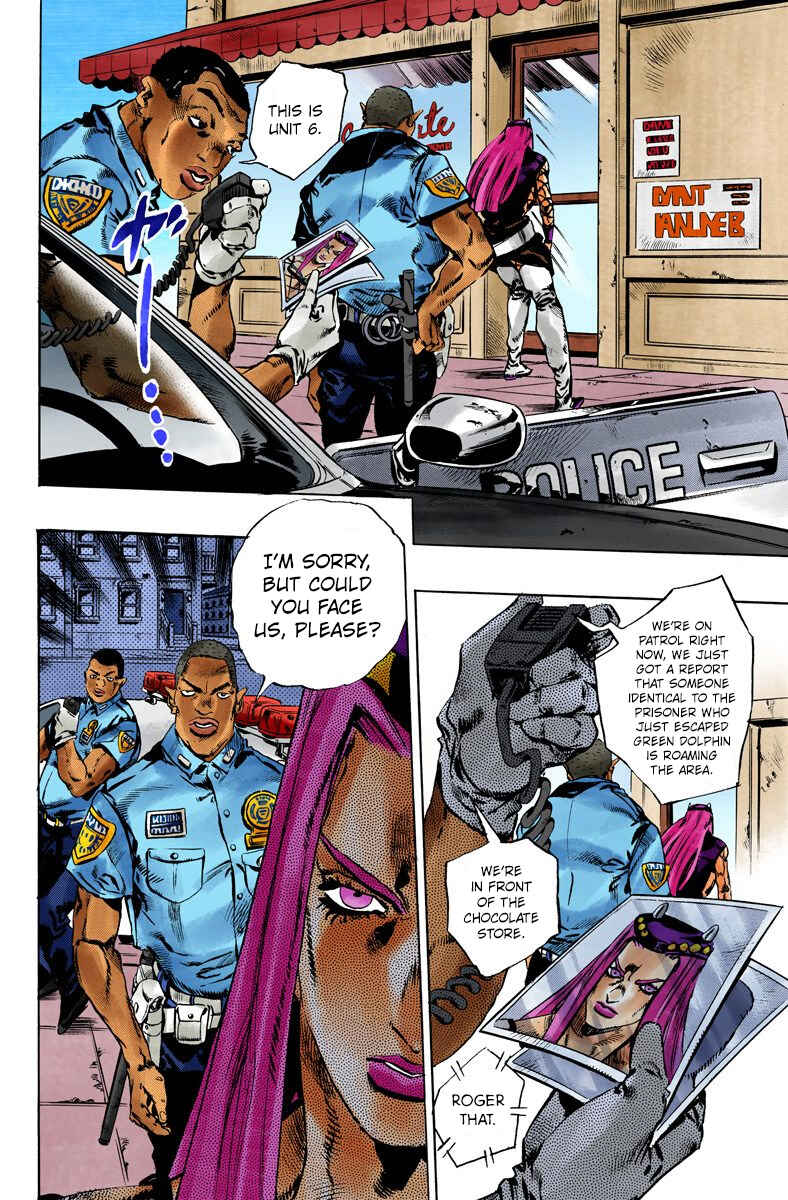 JoJo no Kimyou na Bouken: Part 6 - Stone Ocean Color-ban Chapter 107 - Page 7