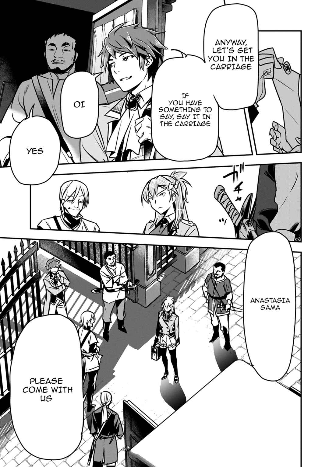 Chounin A wa Akuyaku Reijou o Doushitemo Sukuitai: Dobu to Sora to Koori no Himegimi Chapter 35.1 - Page 8