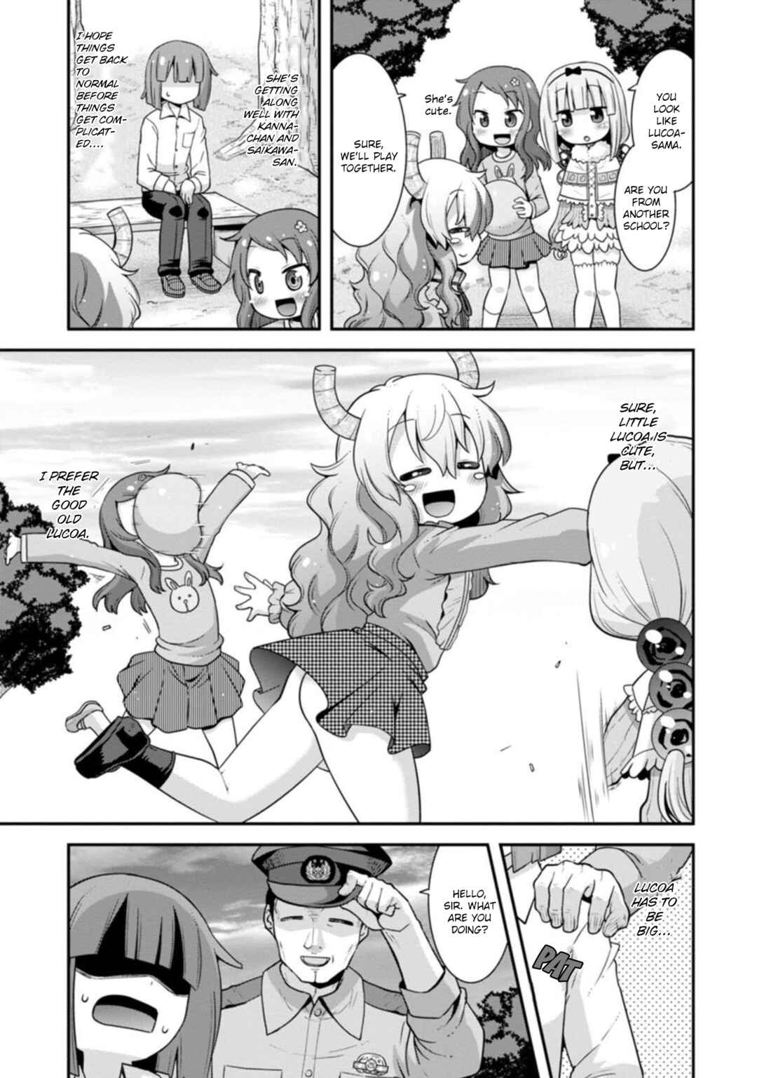 Kobayashi-san Chi no Maid Dragon - Lucoa wa Boku no ×× Desu Chapter 34 - Page 13