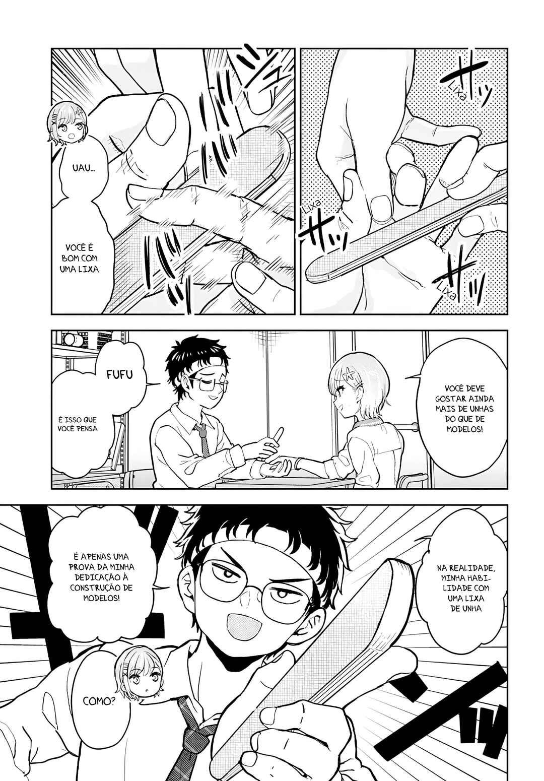 Ota x Nail ~Plamo Danshi, Gal no Tsume wo Nuru~ Chapter 1 - Page 17