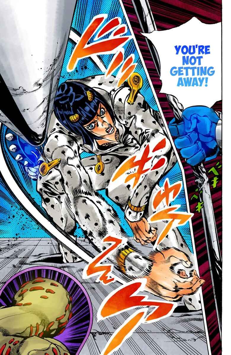 JoJo no Kimyou na Bouken: Part 5 - Ougon no Kaze Color-ban Chapter 124 - Page 15